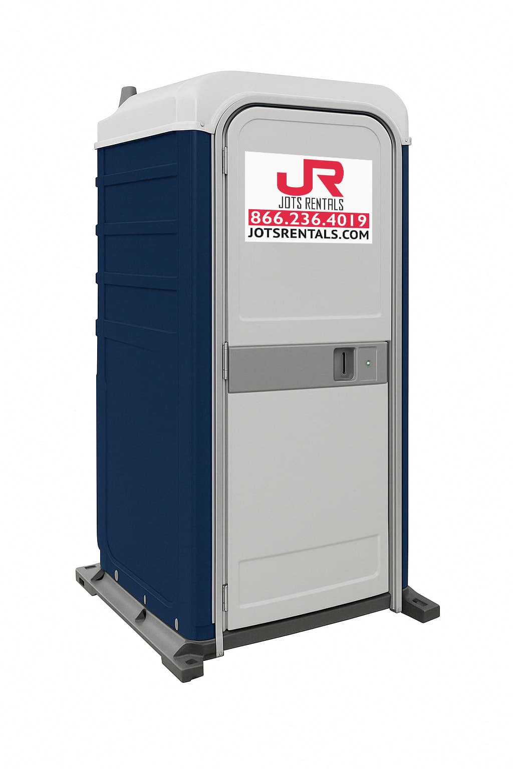 Deluxe flushable portable restroom with interior tank
